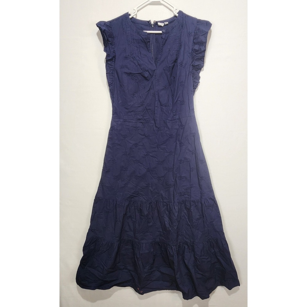 Gap Women's Dressy Sunny‎ Navy Blue Dress Size 12 Tall